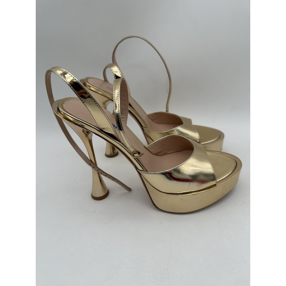 $1095 Betzábe Alessandra Ankle Strap Platform EU 37 US 6.5